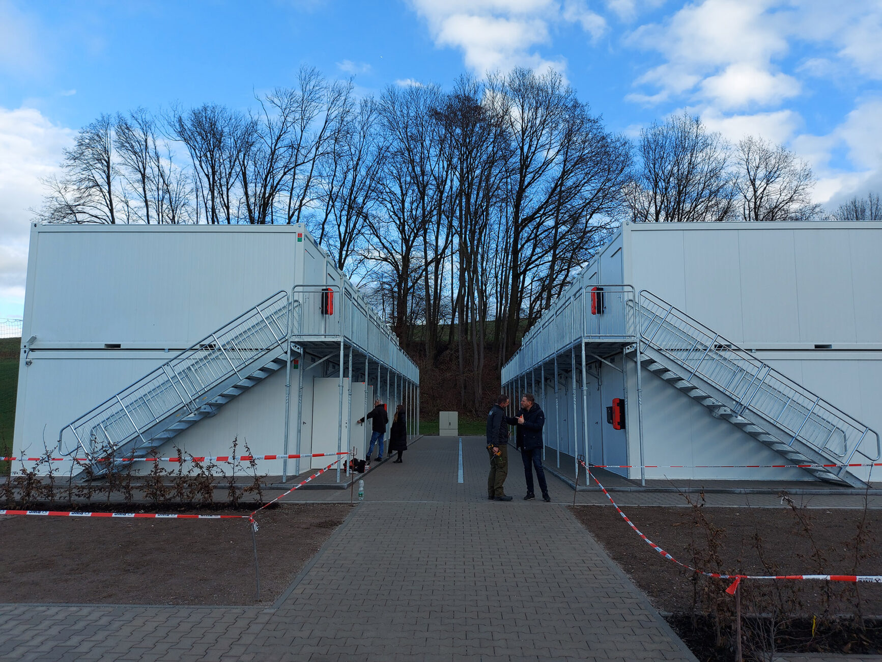 KFB baute Wohnheim für Flüchtlinge in St. Wolfgang in Rekordzeit - Aussenansicht