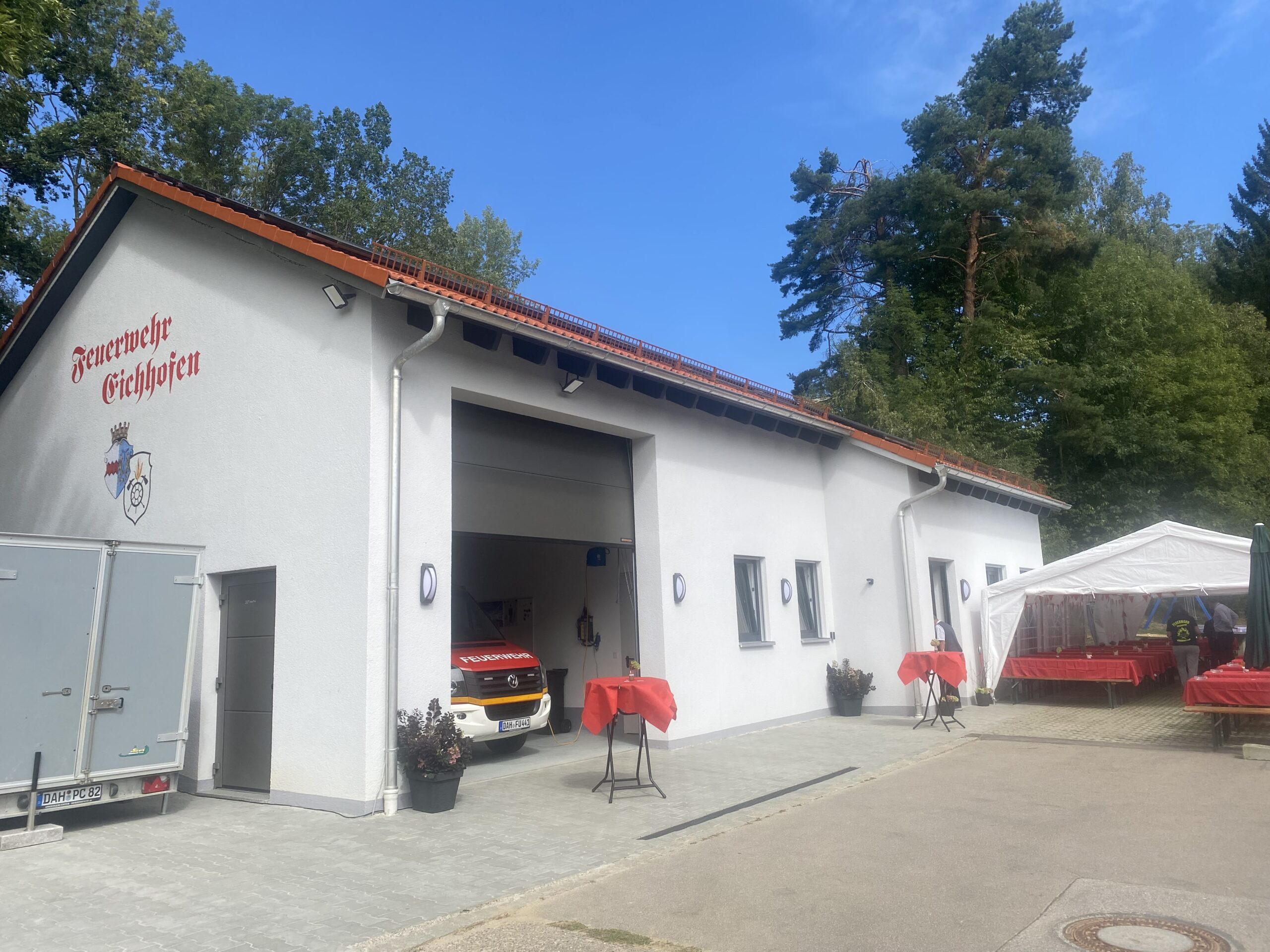 Einweihung Feuerwehrgerätehaus Eichhofen Einweihung Feuerwehrgerätehaus Eichhofen